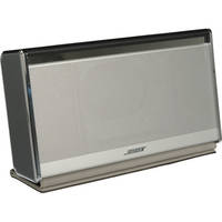 Bose SoundLink Bluetooth Mobile Speaker II (Silver Finish & Dark Brown Leather Cover)