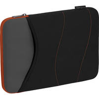 Targus 13.3" Quash Sleeve (Fits PC laptops,Mac Air,Macbook Pro, Ultrabooks up to 13.3", Black/Gray/Tangerine)