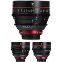 Canon EF Cinema Prime Lens Kit from B&H (24, 50 and 85mm)