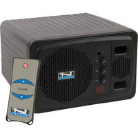 Anchor Audio AN-130U1RC+ Speaker Monitor with Wireless Receiver and Remote Control (Black)
