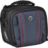M-Rock 5040 Glacier Double Access Notebook Camera Bag (Black with Navy)