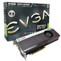 EVGA GEFORCE GTX680 GRAPHIC CARD 4GB GDDR5