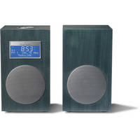 Tivoli Model 10 AM/FM Stereo Clock Radio - Contemporary Collection (Ocean Blue / Silver)