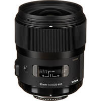 Sigma 35mm f/1.4 DG HSM A1 Lens for Nikon DSLR Cameras