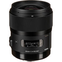 Sigma 35mm f/1.4 DG HSM Lens for Sigma DSLR Cameras