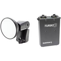Quantum Instruments Qflash TRIO QF8 Flash for Nikon and Turbo 3 Power Pack Kit