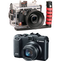 Ikelite 6146.15 Underwater Housing Kit with Canon PowerShot G15 Digital Camera