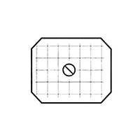 Beattie Intenscreen Focusing Screen - Grid-Lines & Diagonal Split-Image
