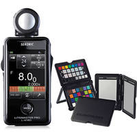 Sekonic Litemaster Pro L-478D Light Meter and X-Rite ColorChecker Passport with Sekonic Gray Balance Card