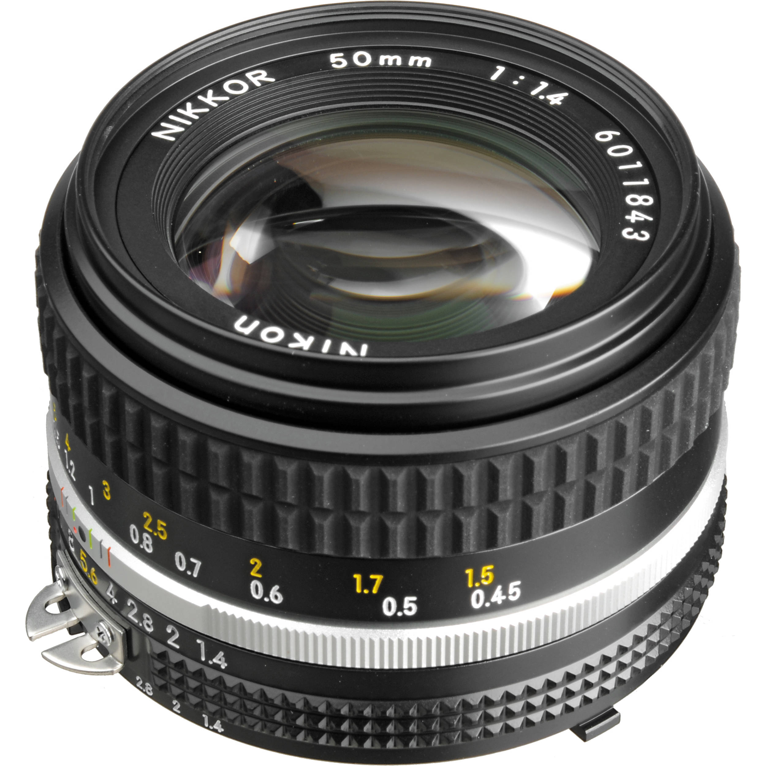 Nikon NIKKOR 50mm f/1.4 Lens 1433 B&H Photo Video