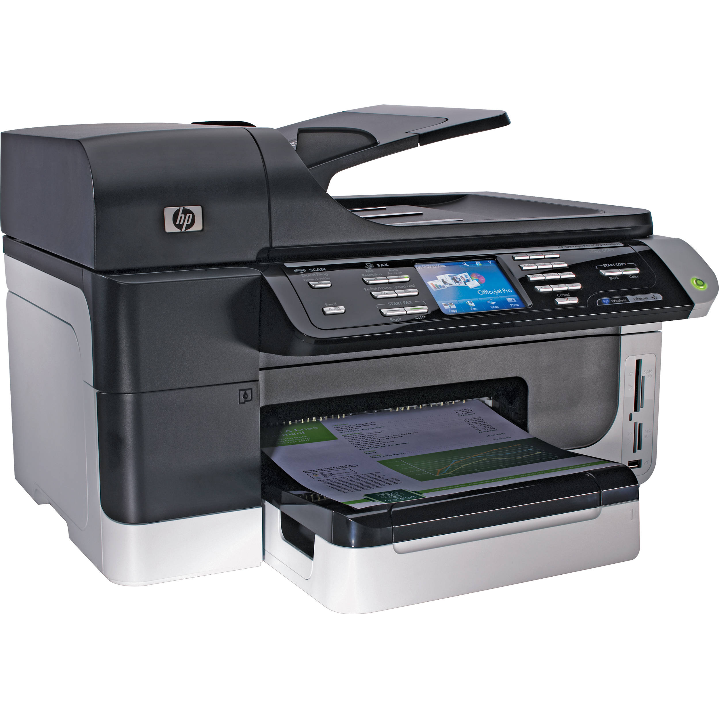 Hp Officejet Pro 8500 Wireless All In One Printer Cb023ab1h Bandh 5834
