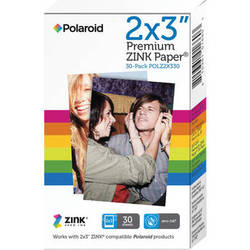Polaroid 2 x 3" Premium ZINK Photo Paper (30 Sheets)