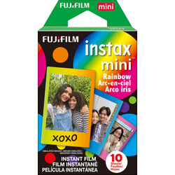 Fujifilm instax mini Rainbow Instant Film (10 Exposures)