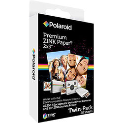 Polaroid 2 x 3" Premium ZINK Photo Paper (20 Sheets)