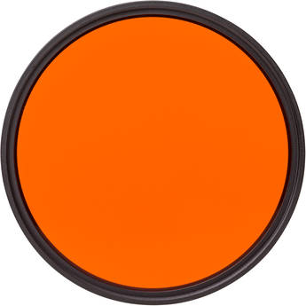 Heliopan 82mm #22 Orange Glass Filter for Black and White Film