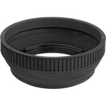 General Brand 55mm Screw-In Rubber Lens Hood