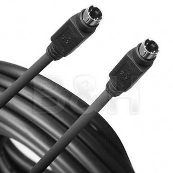 Comprehensive S-Video 4-pin Male to 4-pin Male Cable - 100 ft