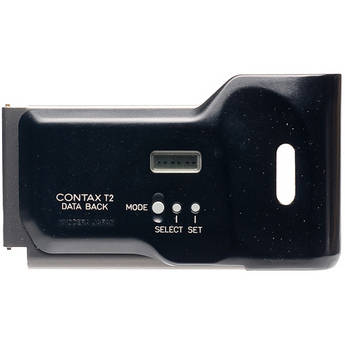 Contax Data Back for T2 Camera - Black