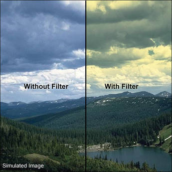 LEE Filters 4x6" Graduated Yellow Resin Filter - Hard Edge