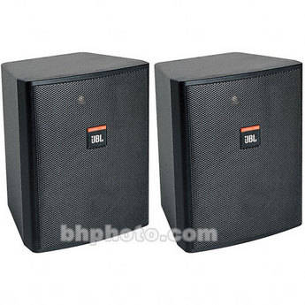 JBL Control 25T Monitor for use with 70/100V Audio Distribution - Black (Pair)
