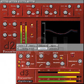 Digidesign Focusrite d2/d3 EQ/Dynamics Plug-In Bundle