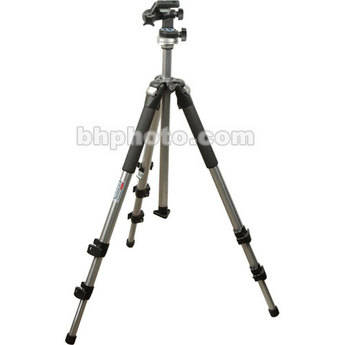 Manfrotto 3021N Tripod Legs (Chrome) With 3025 3D Head