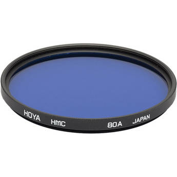 Hoya 49mm 80A Color Conversion Hoya Multi-Coated (HMC) Glass Filter