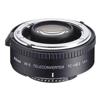 Nikon TC-14E II 1.4x Teleconverter for D-AF-S & AF-I Lenses ONLY