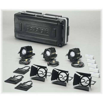 Dedolight Dimmable HMI 3 Light Kit (90-260V)