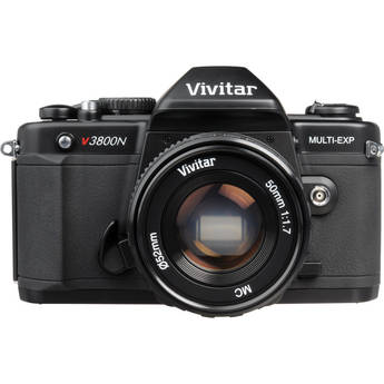 Vivitar V3800N 35mm SLR Camera with 50mm f/1.7 Lens