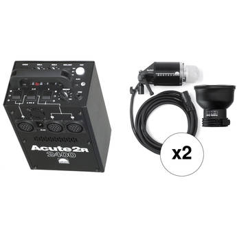 Profoto Acute 2R 2400W/s 2 Head Pro Value Pack (90-260V)