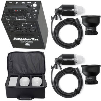 Profoto Acute 2R 2400W/s 2 Head Pro Value Pack with Case (90-260V)