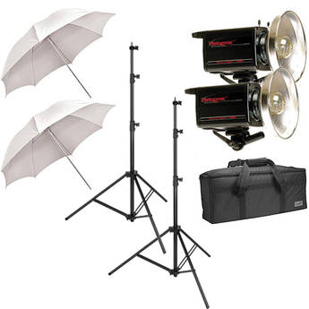 Photogenic PL1250C Two Powerlight Kit (120VAC)