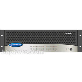 Crown Audio CTs 8200 - Eight Channel Power Amplifier