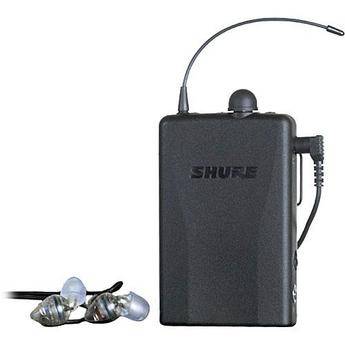 Shure PSM 200 Hardwired Beltpack Monitor with E2 Earphones