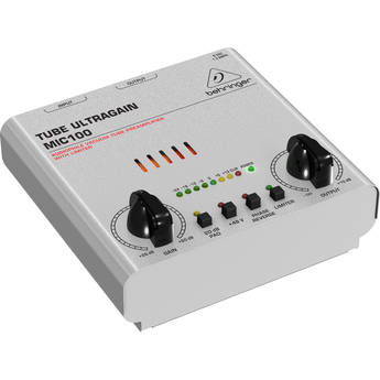 Behringer MIC100 ULTRAGAIN PRO - Single Channel Tube Mic Pre