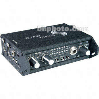 Sound Devices Mixpre - Portable 2 Channel Microphone Field Mixer