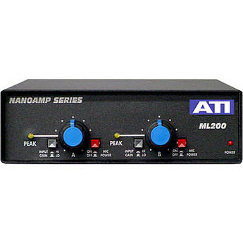 ATI Audio Inc ML200 - Dual Mic to Line Amplifier