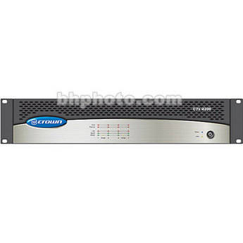 Crown Audio CTs 4200VCA - 4-Channel Power Amplifier w/VCA Module