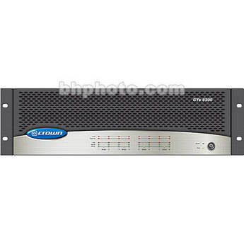 Crown Audio CTs 8200VCA - Eight Channel Power Amplifier
