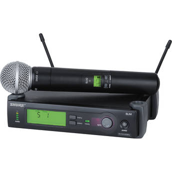 Shure SLX Series Wireless Microphone System (L4 / 638 - 662 MHz)