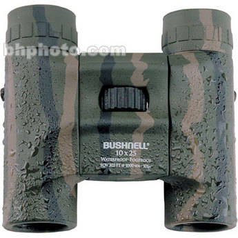 Bushnell 10x25 H2O Binocular (Camouflage, Clamshell Packaging)