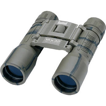 Bushnell 16x32 Powerview Binocular (Camouflage, Clamshell Packaging)