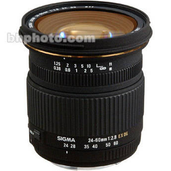 Sigma 24-60mm f/2.8 EX DG Autofocus Lens