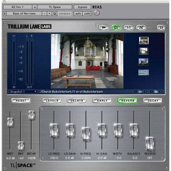 Digidesign TL Space Reverb Plug-In (Native Edition)