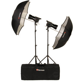 Norman 812788 Allure Two Light Basic Travel Kit (120VAC/12VDC)
