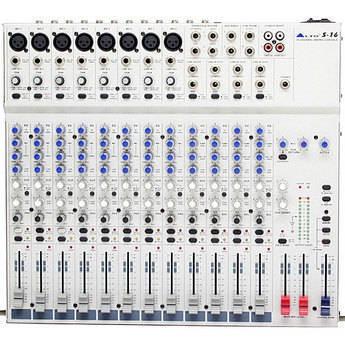 Alto S16 16-Channel 2-Bus Desktop Recording Mixer