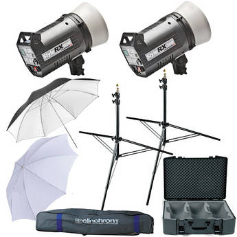 Elinchrom Digital Style 300/600RX Flash Two Monolight Kit (120VAC)