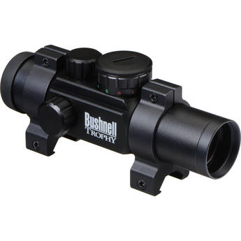 Bushnell 1x28 Trophy Riflescope w/ 4 Dial-In Elec. (Matte Black)