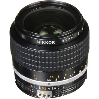Nikon Nikkor 35mm f/1.4 AIS Manual Focus Lens